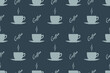 © Zuev Ali - Seamless pattern on the theme of coffee.