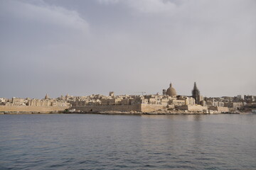 Wall Mural - Cityscape of Valletta - the capital of Malta on a sunny day