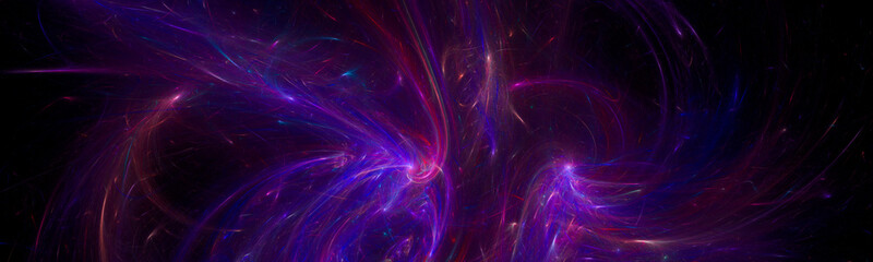Wall Mural - banner star field background . starry outer space background texture . colorful starry night sky out