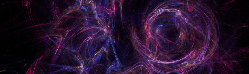 Wall Mural - banner star field background . starry outer space background texture . colorful starry night sky out