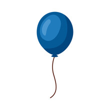 Blue Balloon Helium