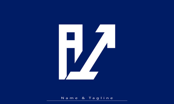 Alphabet letters Initials Monogram logo AI , IA