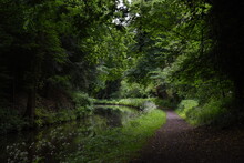 The Tow Path Of The Staffordshire And Worcestershire Canal Near Stourton