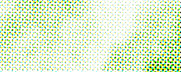 Poster - abstract green background with dots