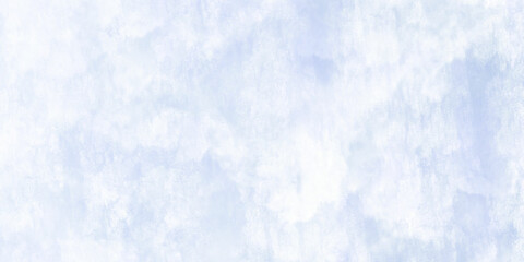 Wall Mural - white blue sky with clouds retro washed out effect. ethnic tie dye blue watercolor background. light