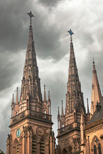 Cathedral Spires In The Rain