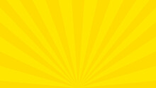 Yellow Background Sunray Abstract.