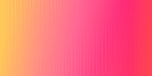 Pink And Yellow Colors Gradient Striped Pattern Background.