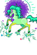 Nature life Spirit horse, devine nature, fantasy horse