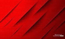 Minimal Abstract Red Background With Scratch Effect