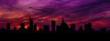 Fototapeta Londyn - city panorama as facebook background photo