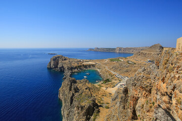 Wall Mural - Town Lindos, Greece