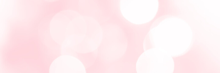 Wall Mural - pink sparkling glitter bokeh background, banner texture. abstract defocused lights header. wide scre