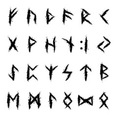 Runic alphabet scandinavian letters