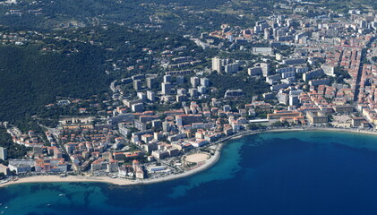 Poster - corse occidentale ...vue aérienne