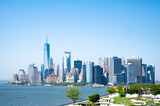 Fototapeta  - Downtown New York City skyline - viewed from Governor's Island