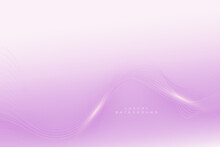 Stylish Pink Wavy Lines Smooth Background