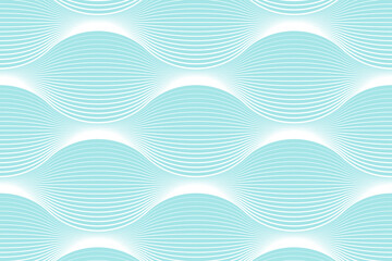 Canvas Print - Wave modern background. Vector illustration.