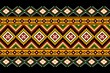 © Beautiful Dream - Geometric ethnic oriental seamless pattern traditional Design for background,carpet,wallpaper.clothing,wrapping,Batik fabric,Vector illustration.embroidery style - Sadu, sadou, sadow or sado