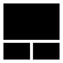 layout glyph icon