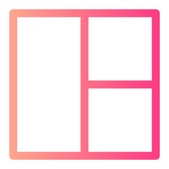 layout gradient icon