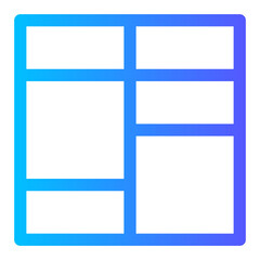 layout gradient icon
