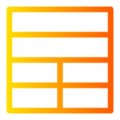 layout gradient icon