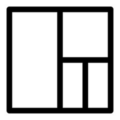 layout line icon