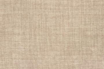 Wall Mural - Brown linen fabric texture background, seamless pattern of natural textile.