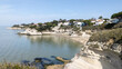 bay beach saint palais sur mer of atlantic ocean Meschers-sur-Gironde France