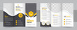 © Pavel - Corporate business trifold brochure template, Creative and modern trifold business brochure template