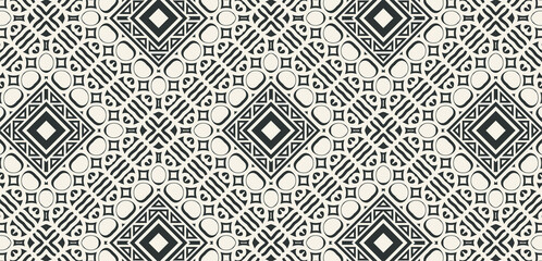 flat ornament line pattern design
