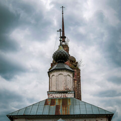 the dome of the old church