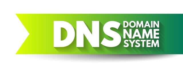 Aufkleber - dns domain name system - hierarchical naming system built on a distributed database for computers, s