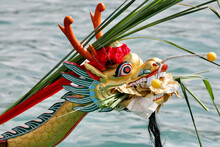 Decorated Head Of A Dragon Boat
