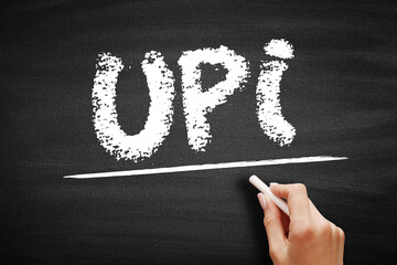 Aufkleber - upi unified payment interface - system that powers multiple bank accounts into a single mobile appli