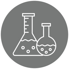 chemistry bottle icon