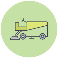 Poster - Ice Resurfacer Icon Design