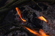 Ognisko rozpalone na biwaku