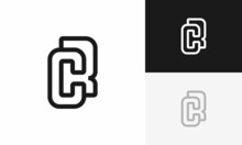 Letter Cr Or Rc Initial Logo Design	
