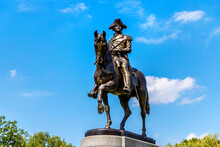 George Washington Statue In Boston