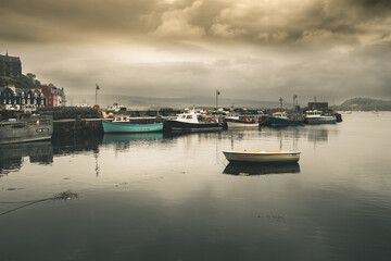 Wall Mural - Tobermory Harbour on the isle of mull