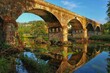 Puente sobre un río de Galicia