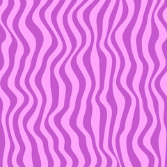 Wall Mural - Vector seamless striped pattern with optical illusion. Simple design for wrapping paper, wallpaper, textile, stationery.