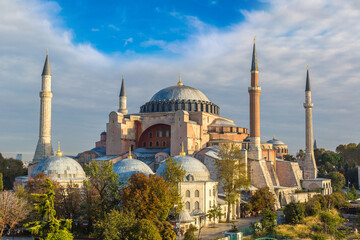 Wall Mural - Hagia Sophia in Istanbul, Turkey