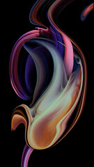 Wall Mural - Color design background, Gradient colorful abstract background, luxury abstract for a mobile screen concept, mobile screen, phone desktop and wallpaper, background 3d render,