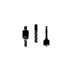 Poster - Drill tool icon vector illustration,construction icon