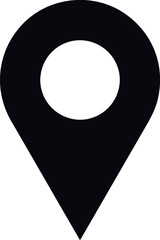 Location icon. Concept of location, destination or point of location - vector