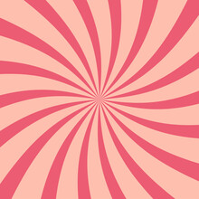Retro Background Illustration In Shades Of Pink.