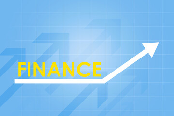 Poster - 2d illustration finance management concept
